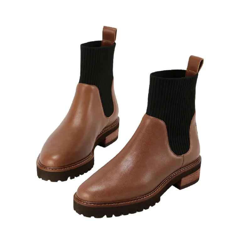 Botte Robuste Chelsea - Caramel