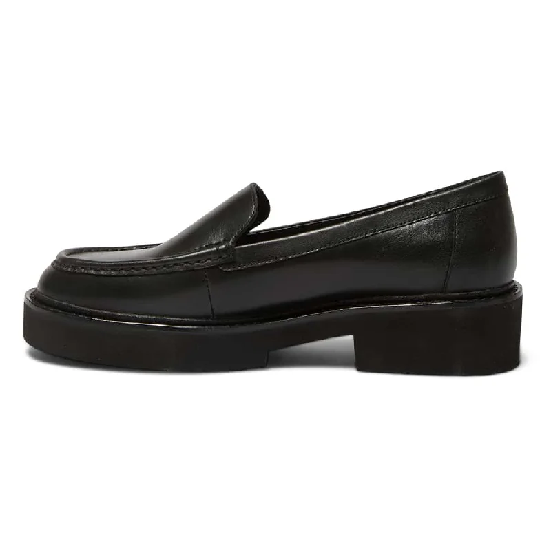 Abbott Loafer in Black Leather