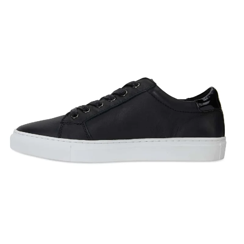 Campus Sneaker in Black Leather