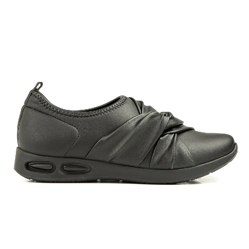 ""StridePro: Active Walking Sneakers -Black"" (998.004)