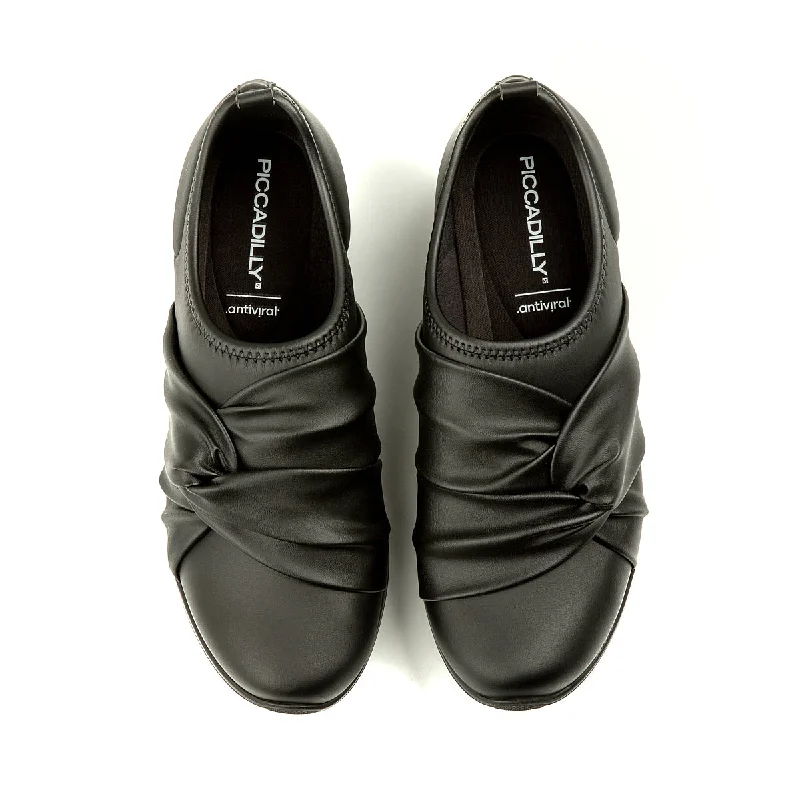 ""StridePro: Active Walking Sneakers -Black"" (998.004)