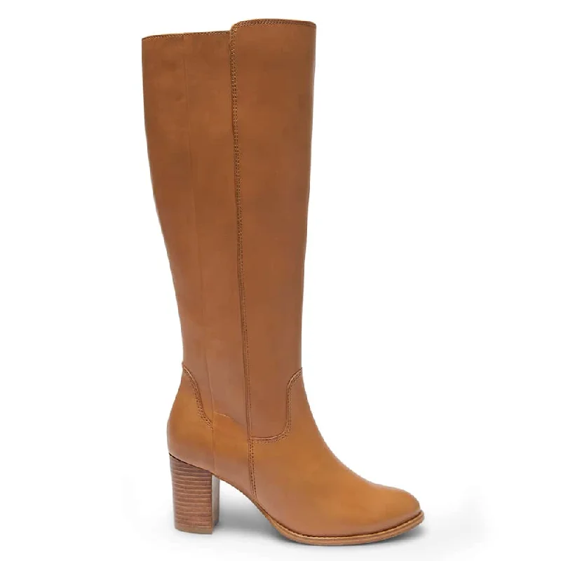 Germaine Boot in Tan Leather