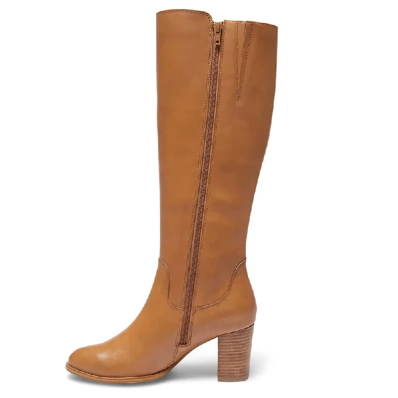 Germaine Boot in Tan Leather