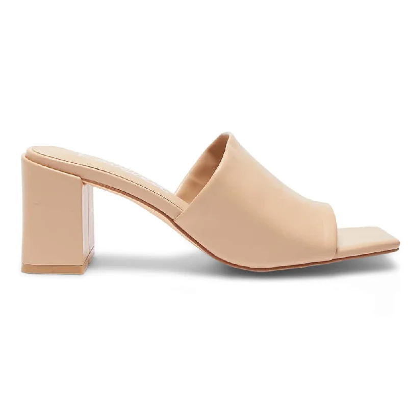 Gino Heel in Nude Smooth