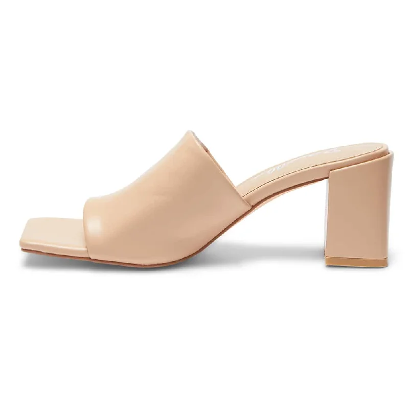 Gino Heel in Nude Smooth