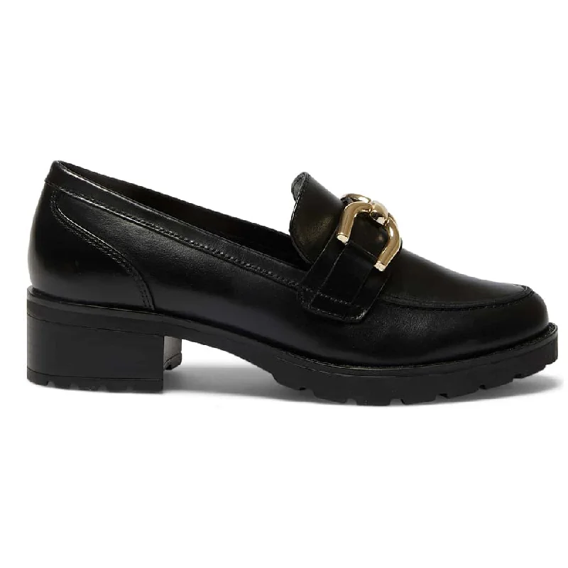 Impress Loafer in Black Leather