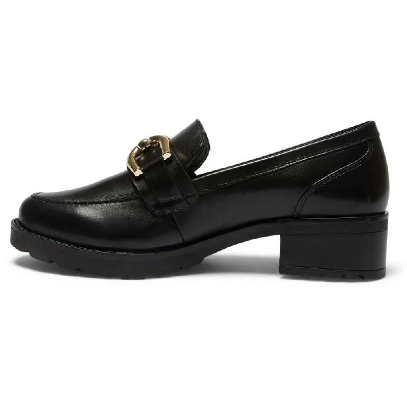 Impress Loafer in Black Leather