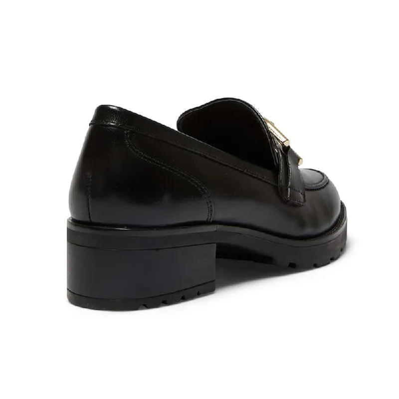 Impress Loafer in Black Leather