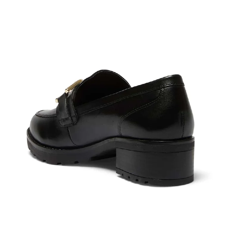 Impress Loafer in Black Leather