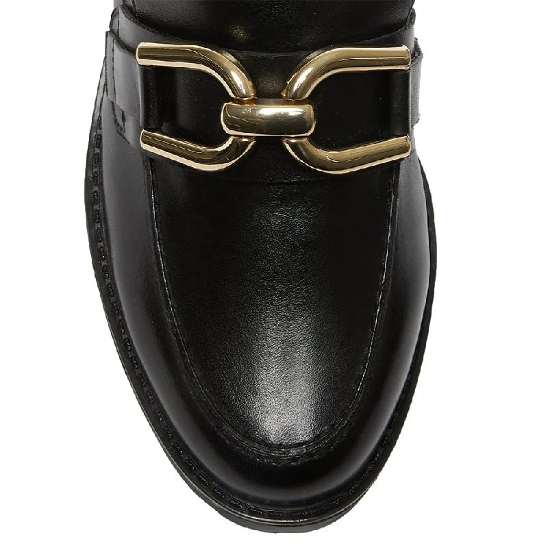 Impress Loafer in Black Leather