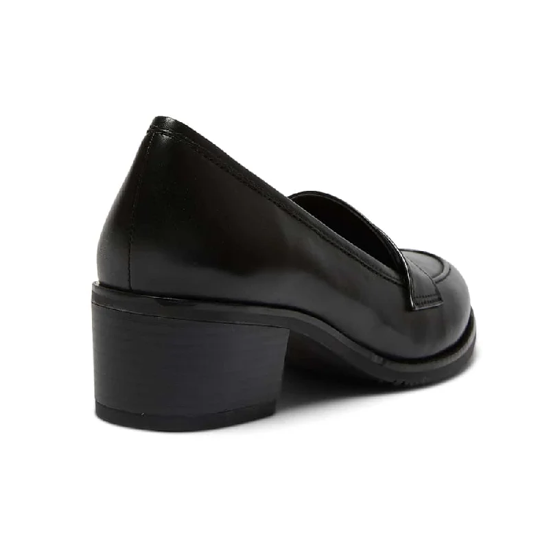 Napoli Loafer in Black Leather