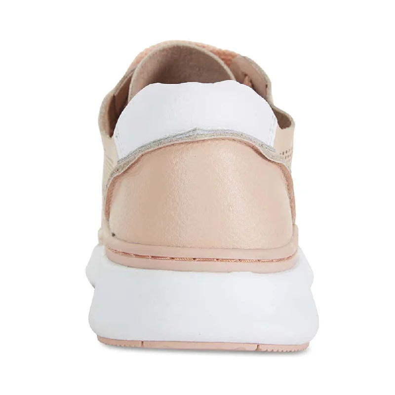 Ratio Sneaker in Blush Leather