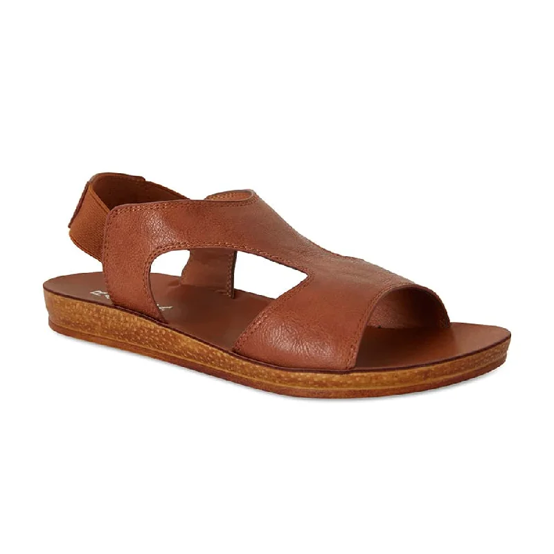 Reigan Sandal in Tan Smooth Smooth