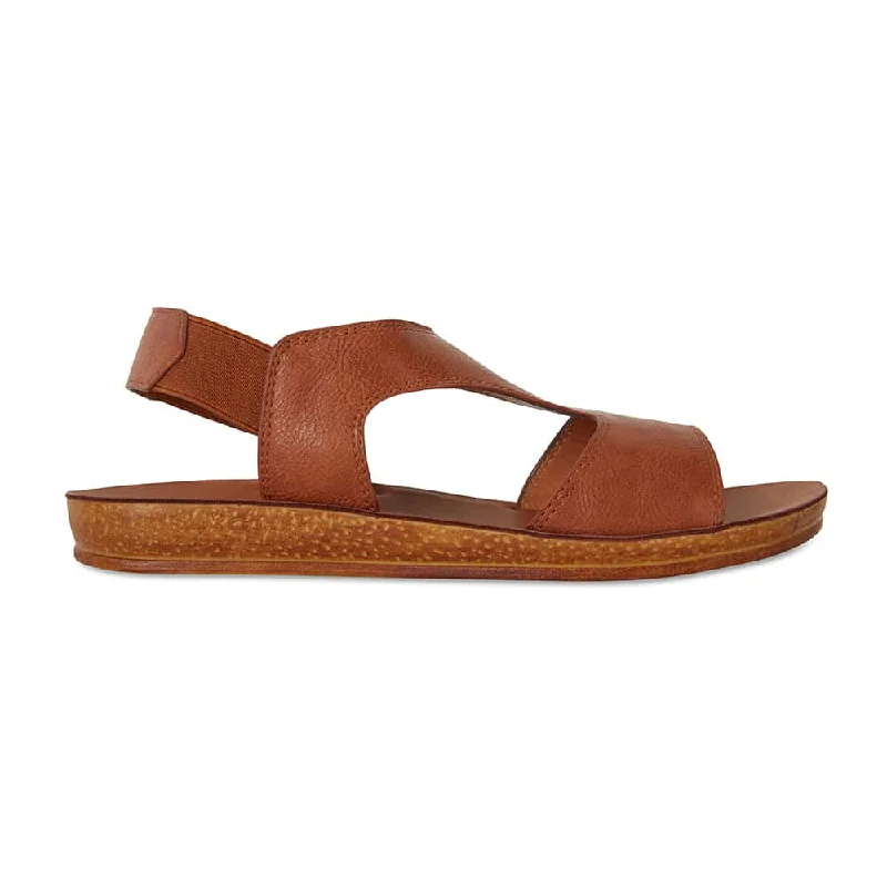 Reigan Sandal in Tan Smooth Smooth