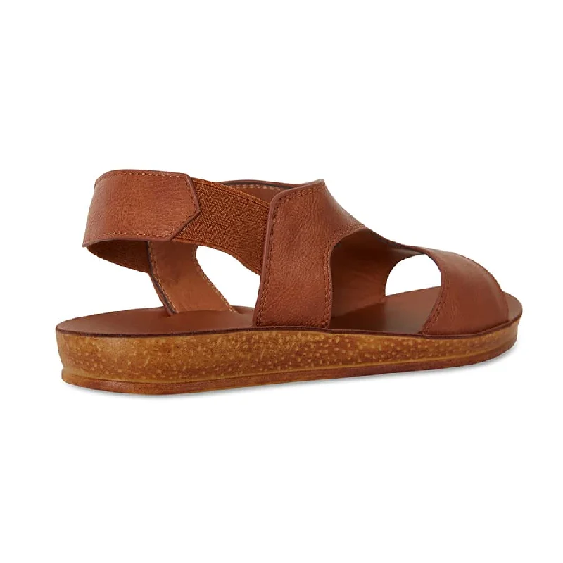 Reigan Sandal in Tan Smooth Smooth