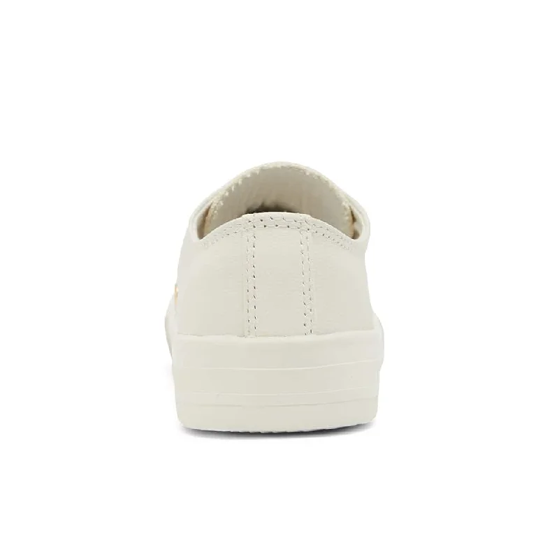 Sheldon Sneaker in White Leather