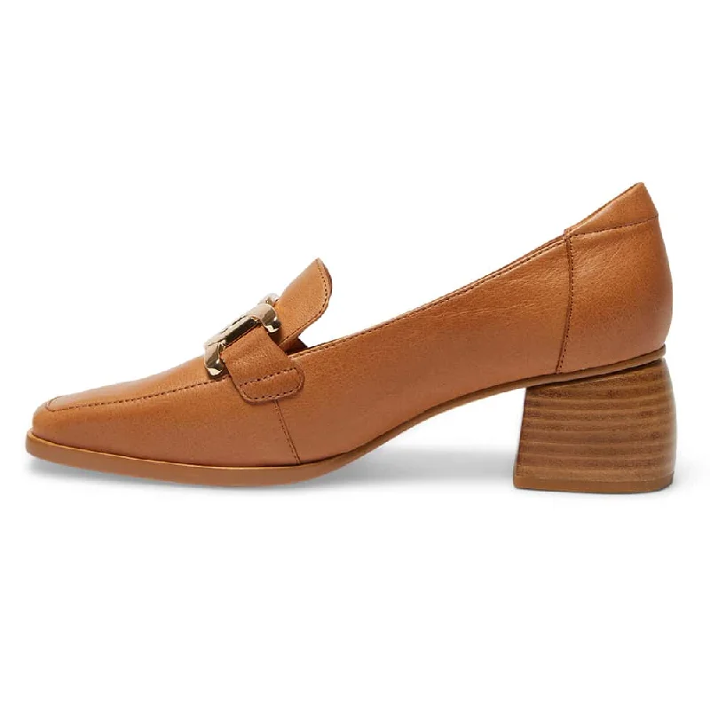 Sophia Loafer in Tan Leather