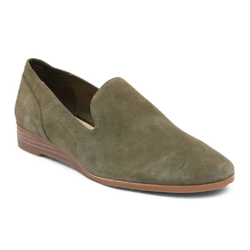 Talbot Loafer in Khaki Suede