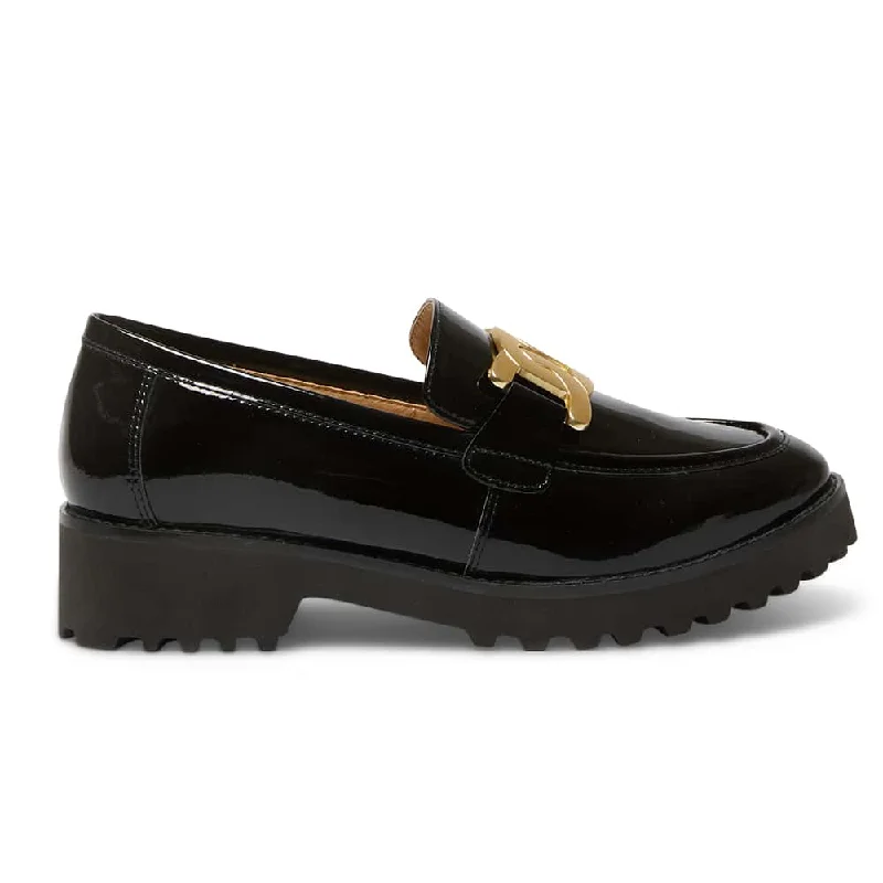 Valley Loafer in Black Patent