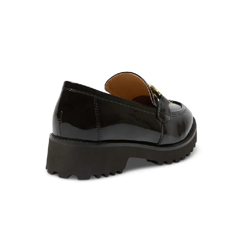 Valley Loafer in Black Patent