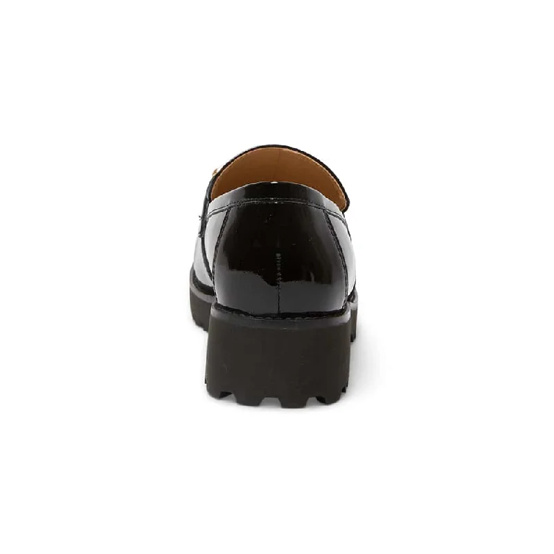 Valley Loafer in Black Patent