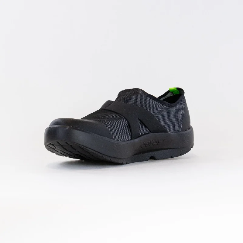 OOFOS OOmg Fibre Low (Men's) - Black/Grey