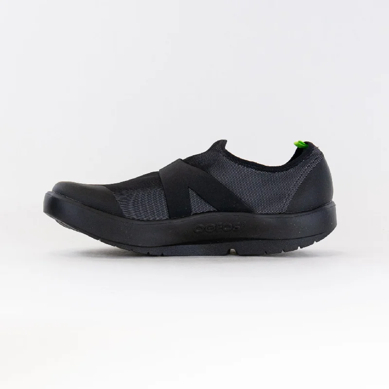 OOFOS OOmg Fibre Low (Men's) - Black/Grey