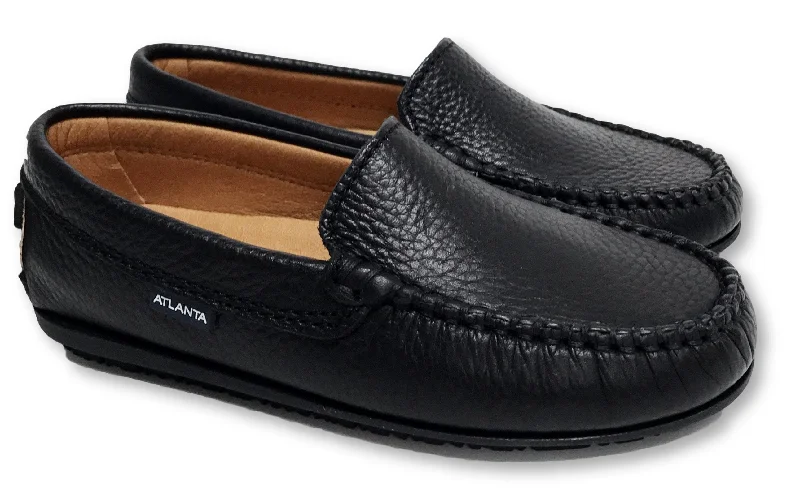 Atlanta Mocassin Black Loafer