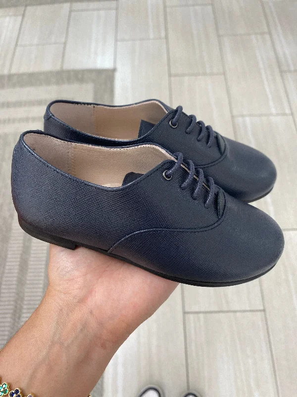 Beberlis Navy Textured Derby