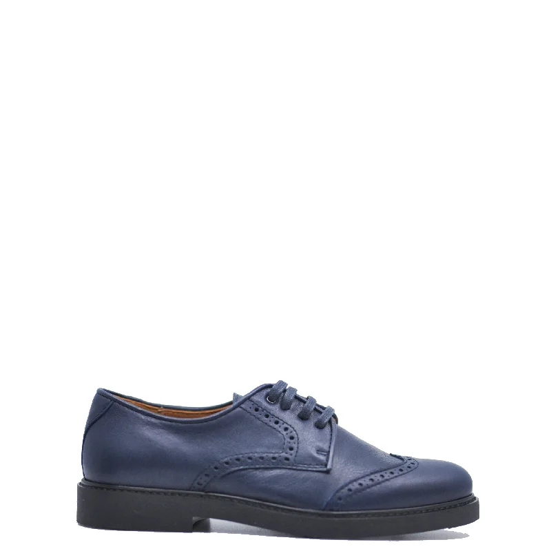 Beberlis Navy Wingtip Dress Shoe