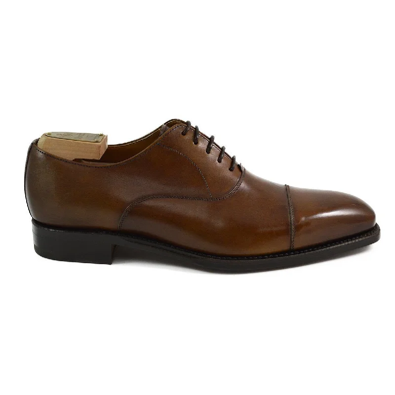 Berwick 1707 Straight Cap Oxford (2428) - Tan