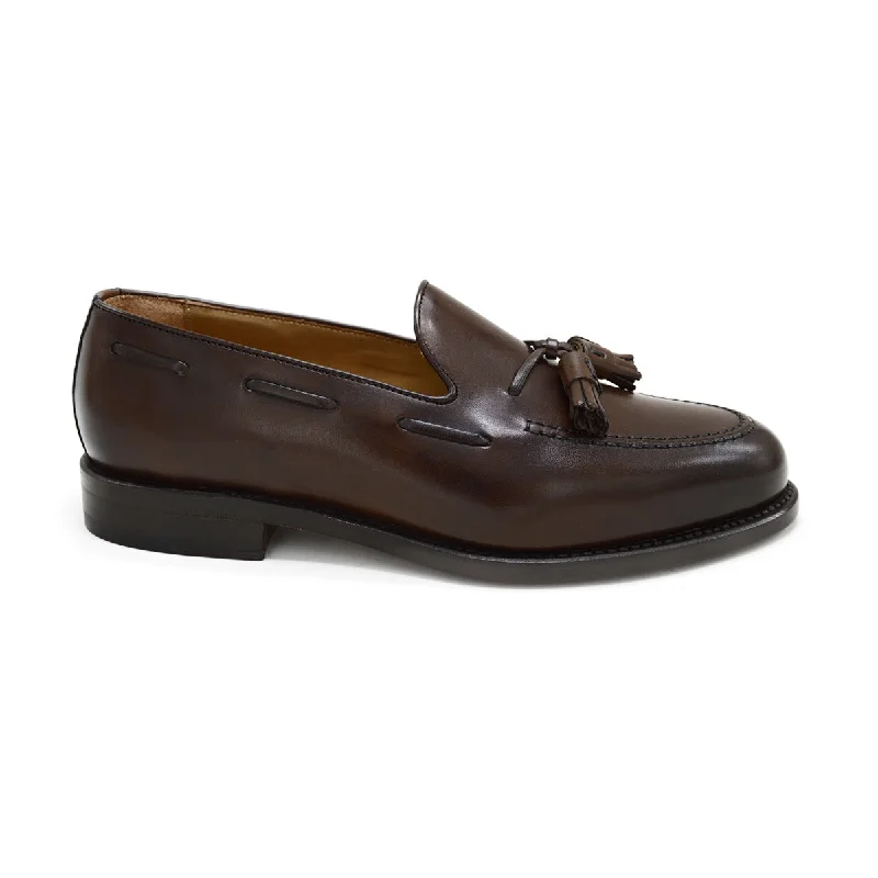 Berwick 1707 Tasseled Loafer (8491) - Nomera Marron