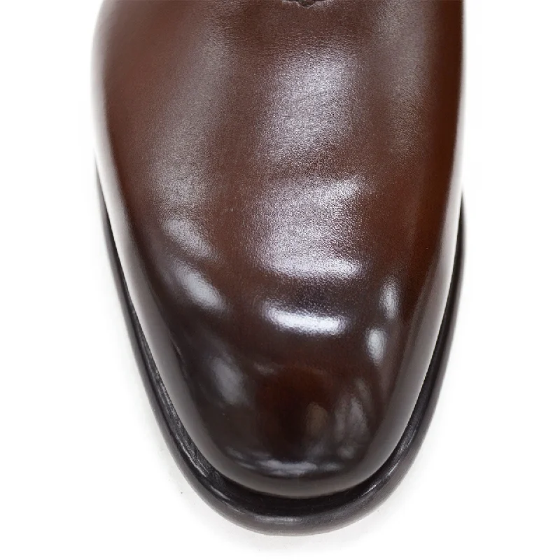 Carlos Santos Wholecut (6903)- Dark Brown