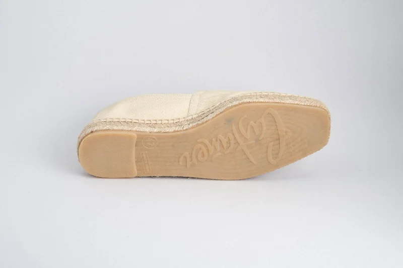 Castañer Pablo Espadrilles Cream Canvas