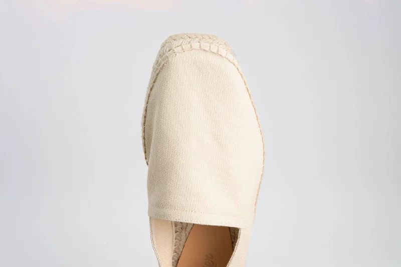 Castañer Pablo Espadrilles Cream Canvas