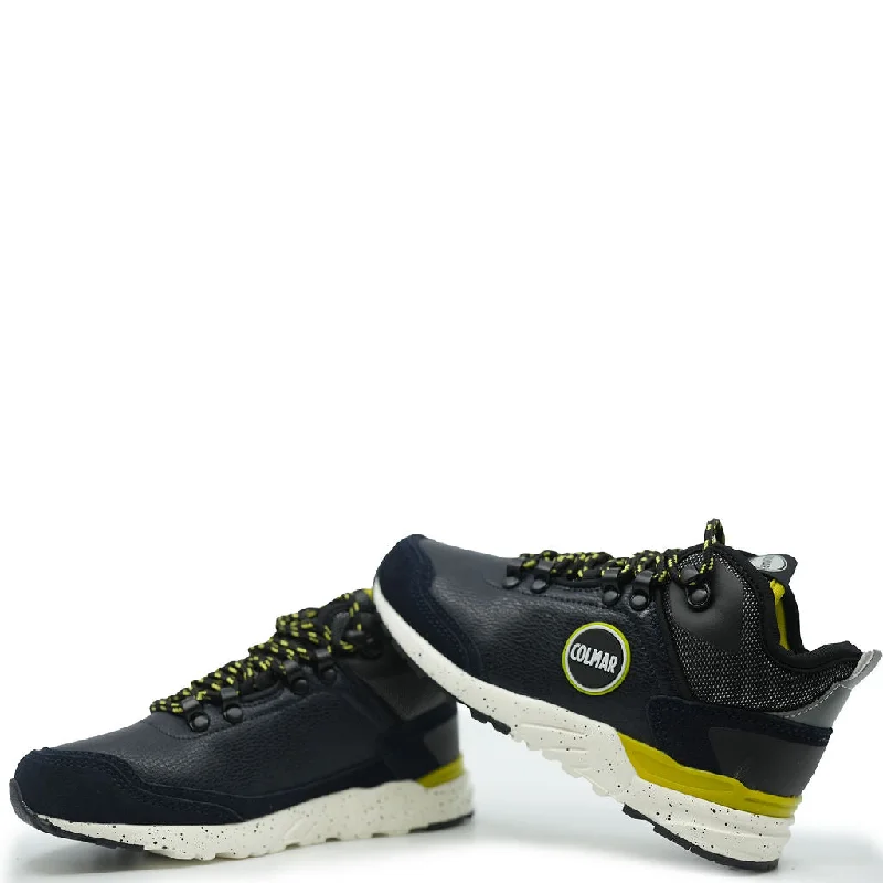 Colmar Navy and Key Lime Sneaker