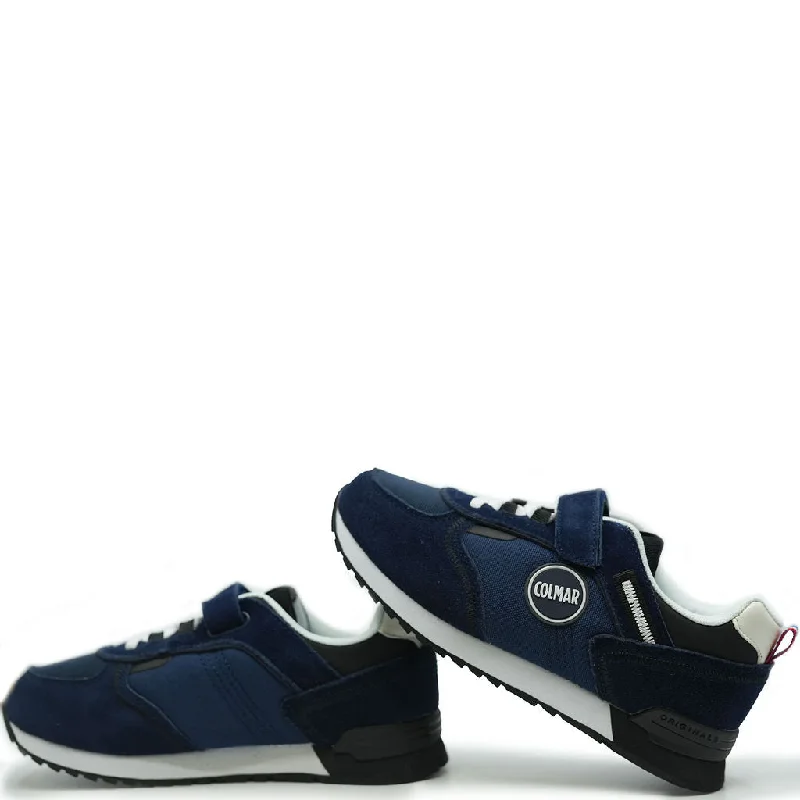 Colmar Navy Suede Sport Sneaker