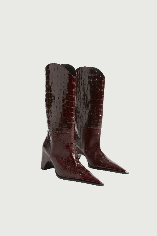 Croco Bridge Cowboy Boot