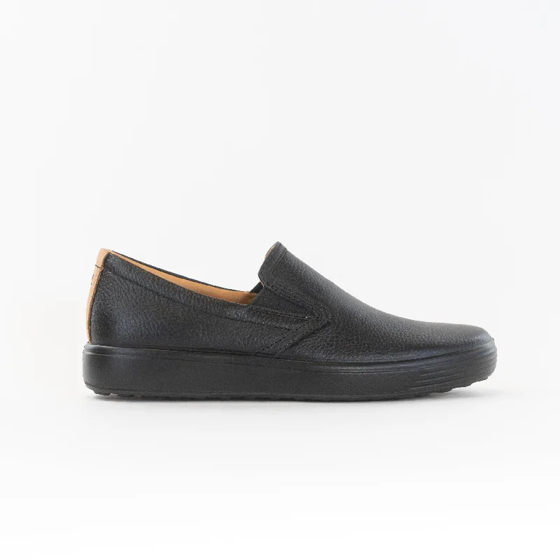 Ecco Soft 7 Slip-On 2.0 (Men's) - Black/Lion