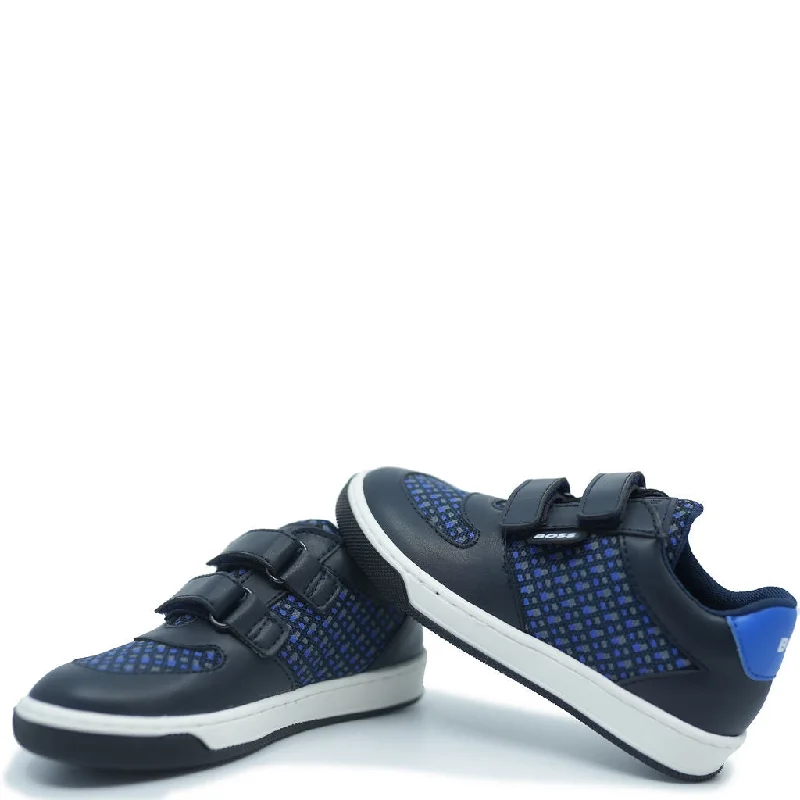 Hugo Boss Navy Velcro Sneaker