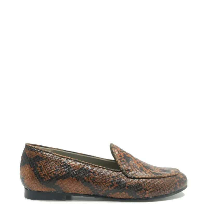 LMDI Brown Snakeskin Loafer