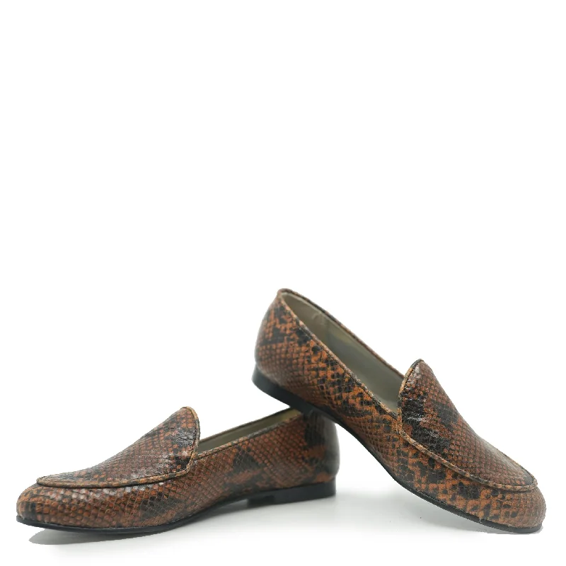 LMDI Brown Snakeskin Loafer