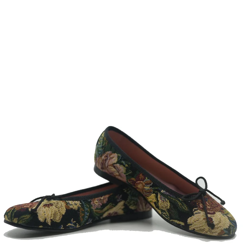 LMDI Jacquard Print Ballet Flat