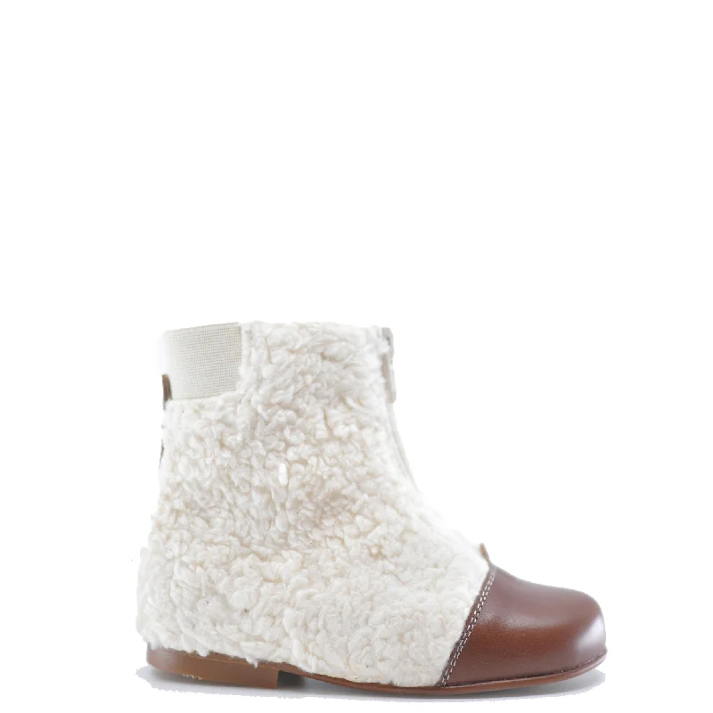 LMDI Luggage and Sherpa Zipper Bootie