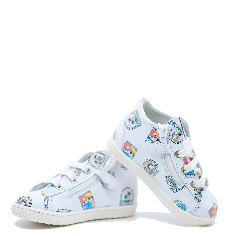 MAA White Aloha Baby Sneaker