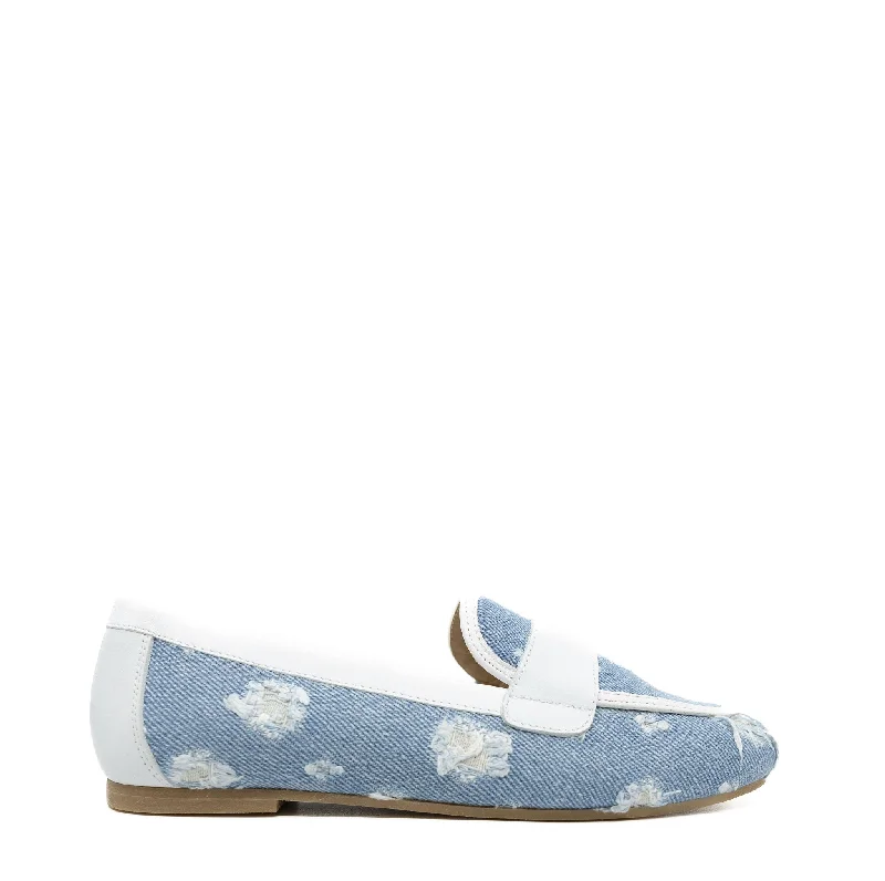 Manuela Denim Stone Wash Loafer