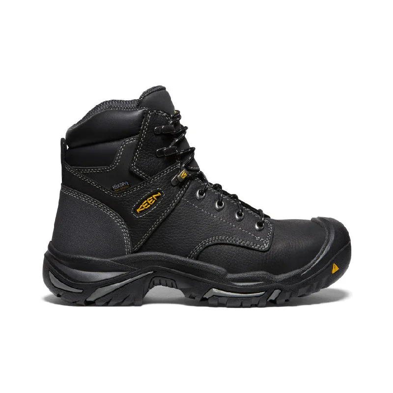 Men's Mt Vernon 6"" Waterproof Boot (Steel Toe)  |  Black