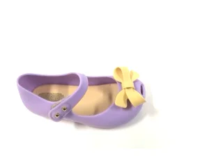 Mini Melissa Lavender and Yellow Bow Jelly