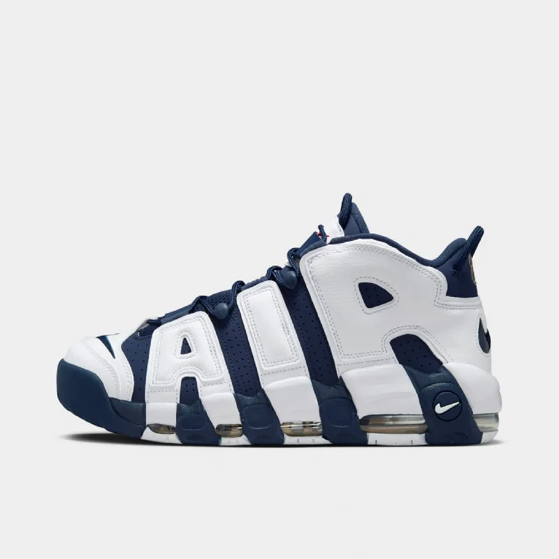 Nike Air More Uptempo '96 White / Midnight Navy - Metallic Gold