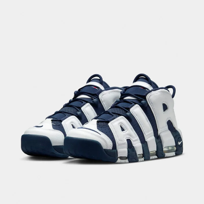 Nike Air More Uptempo '96 White / Midnight Navy - Metallic Gold